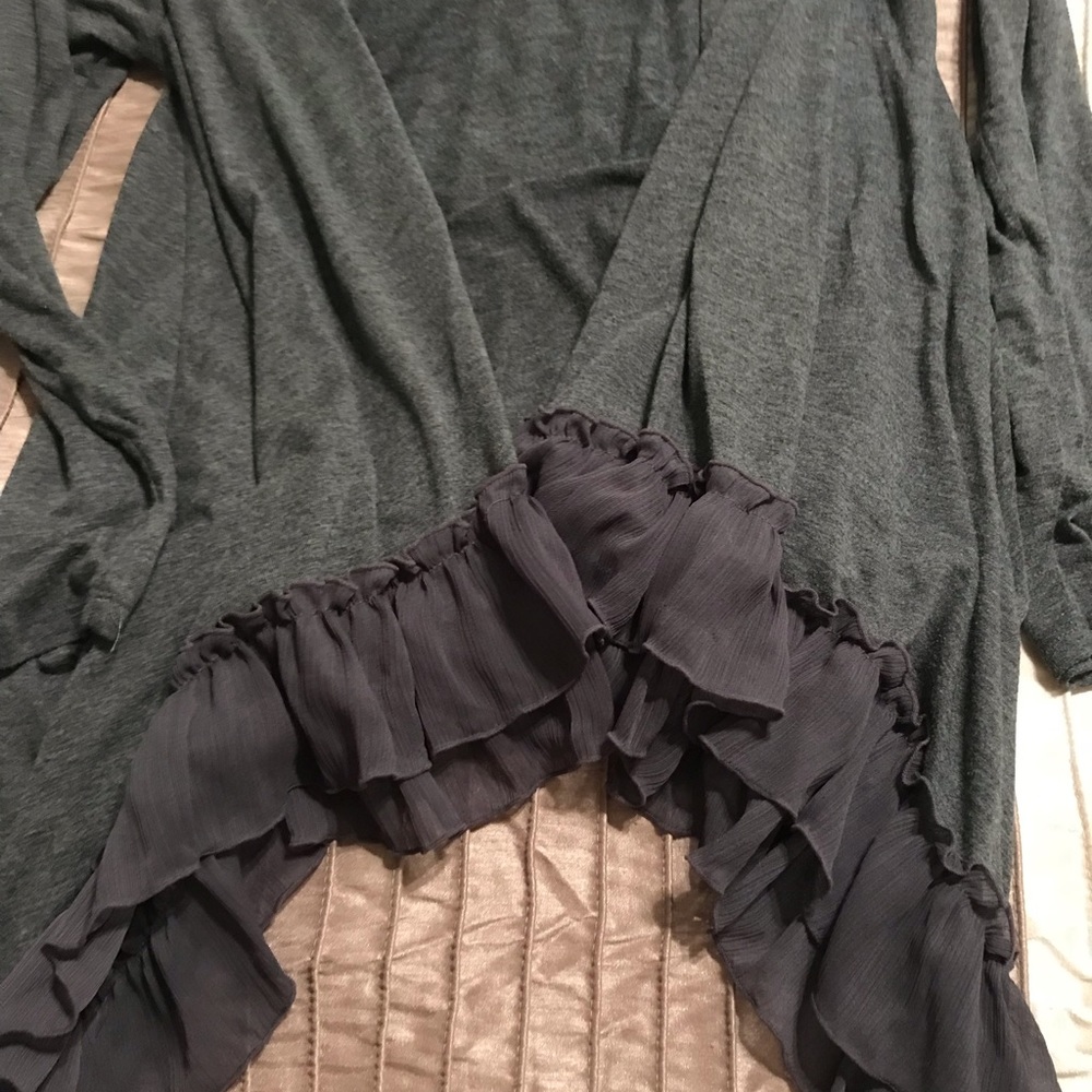 Charlotte Russe cardigan blouse